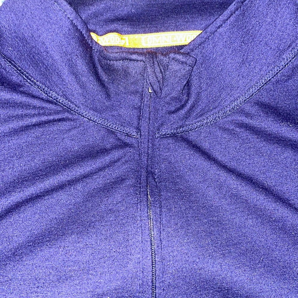 Blue sweatshirt no hood